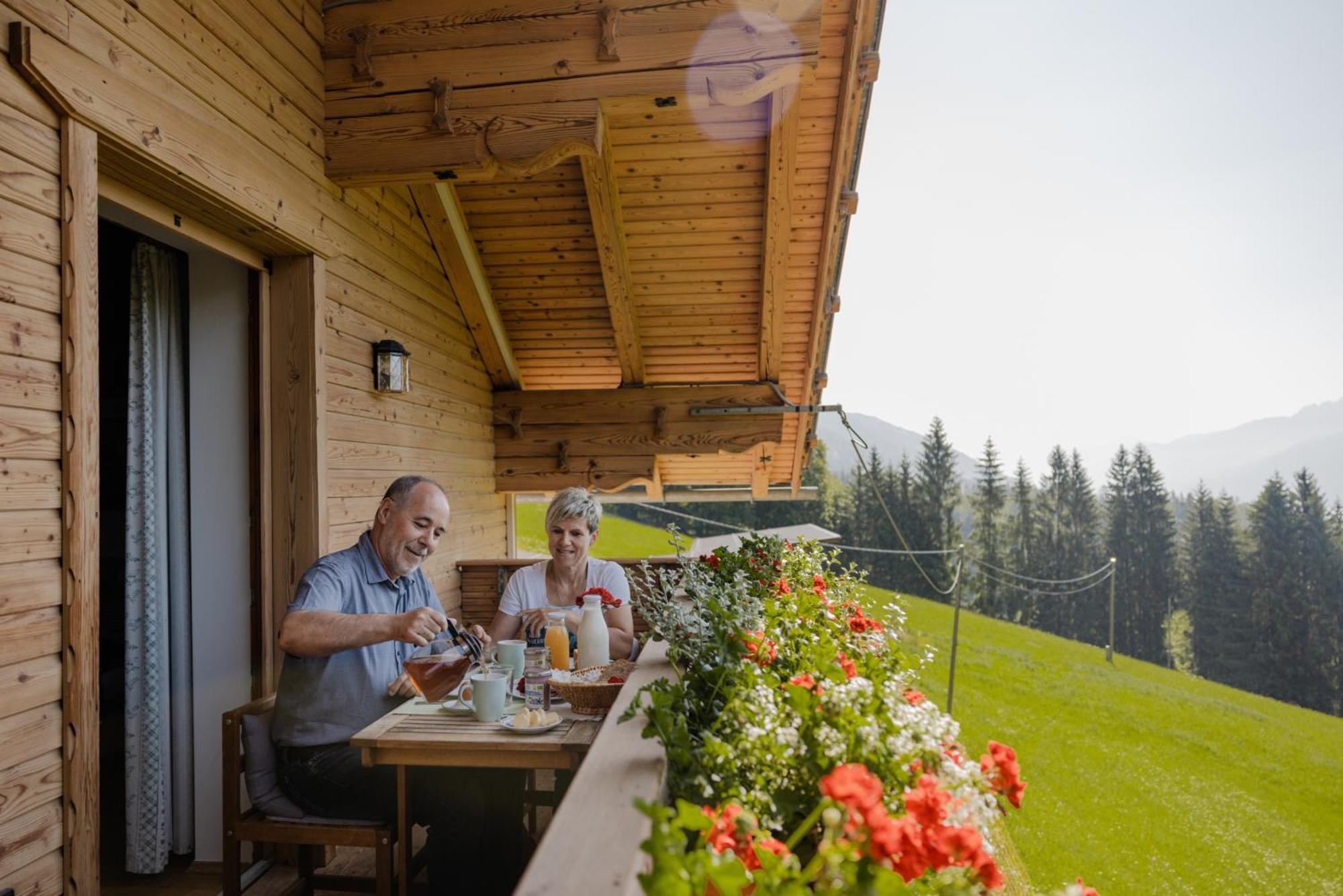 Appartamento Bio-Bergbauernhof Weger Dellach  Esterno foto
